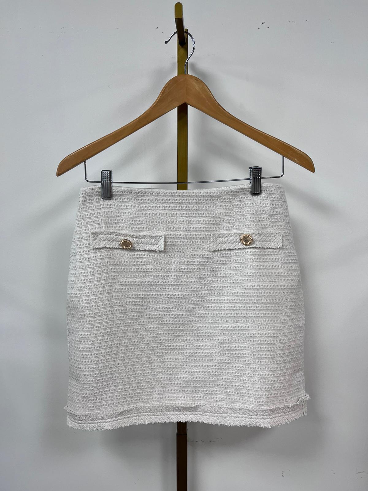 Skirt boucle 8601 Off-white