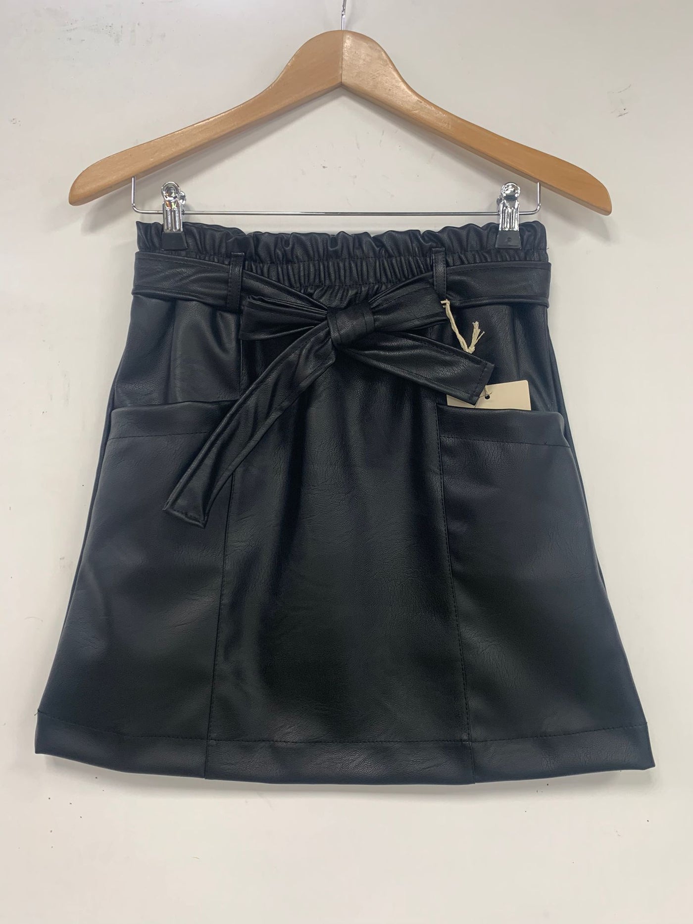 Skirt leather cristina 2060 Black