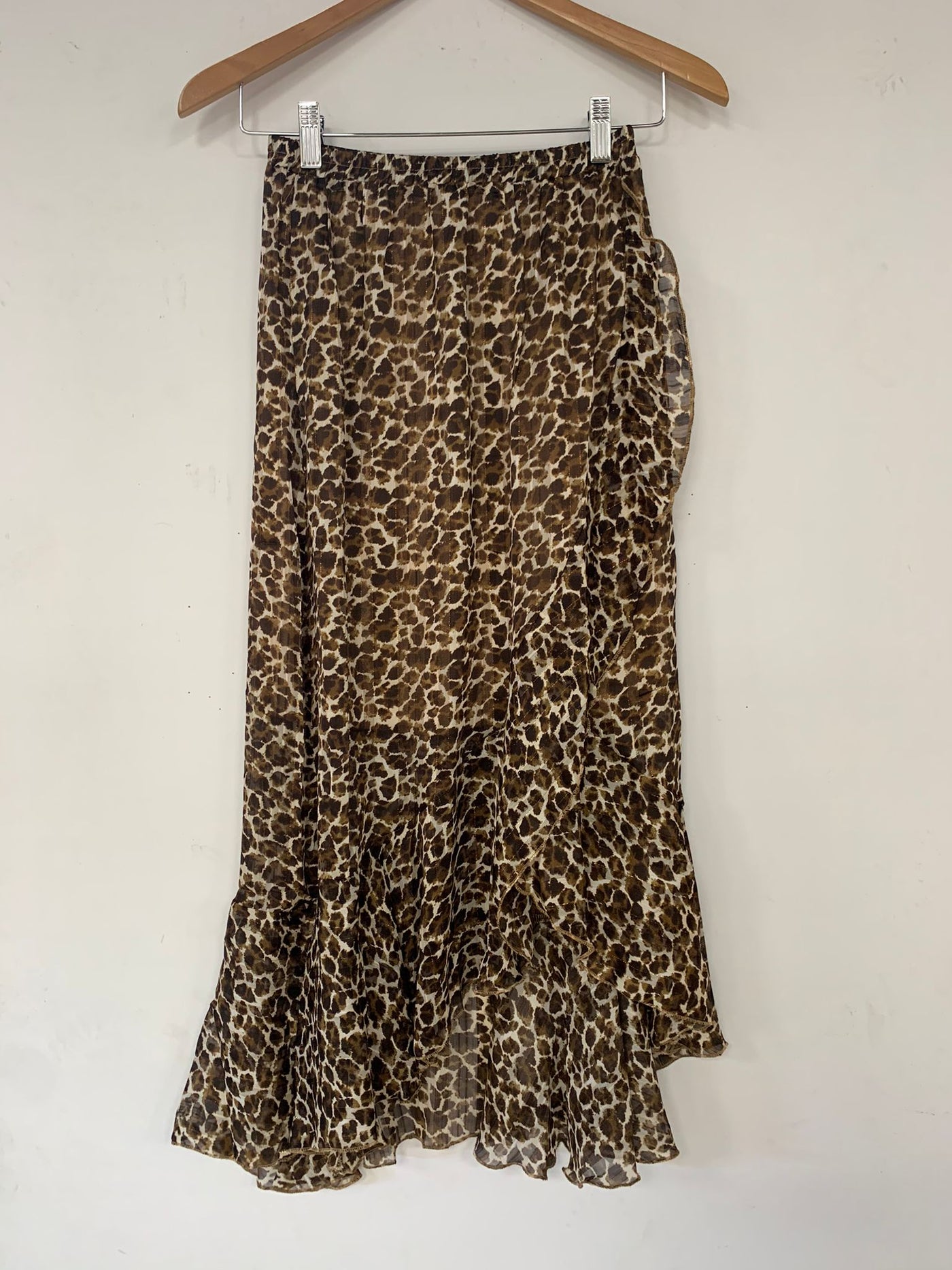 Skirt overslag tijgerprint CY1294 Tijgerprint