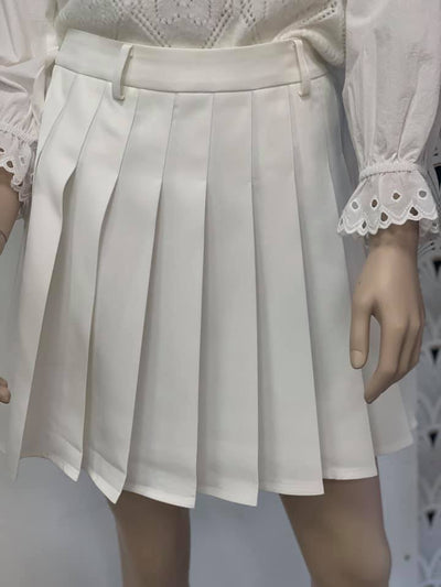 Skirt plisse  23383 Off-White