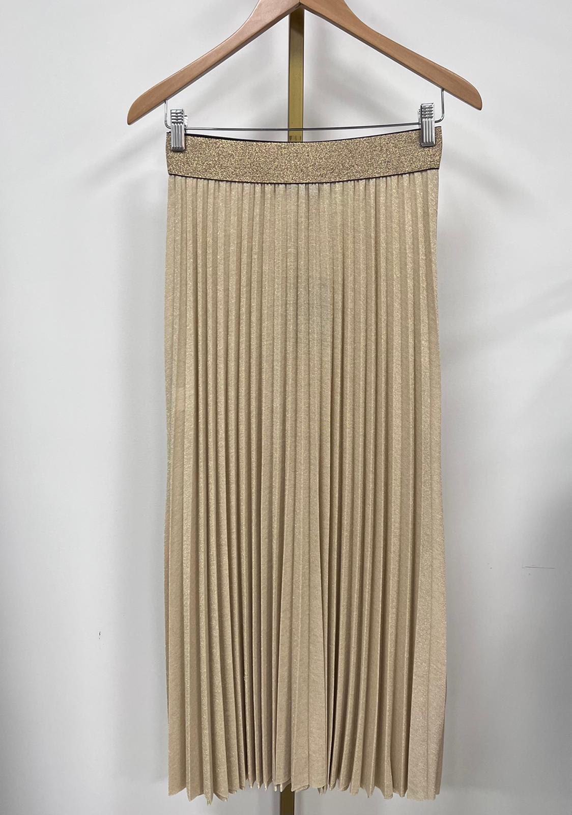 Skirt plisse gold 921921-1995 Gold