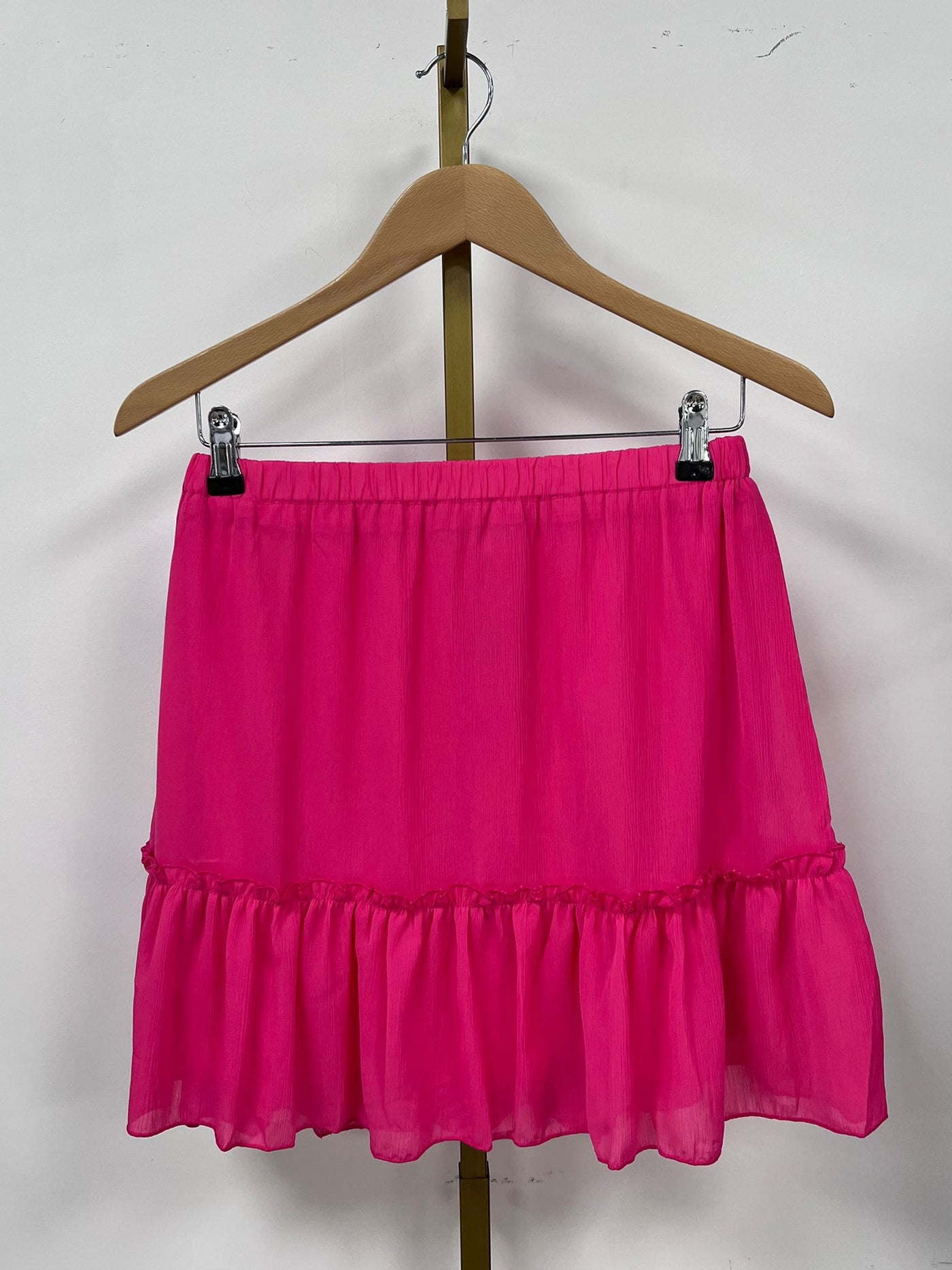 Skirt ruffle CY02712 Fuchsia