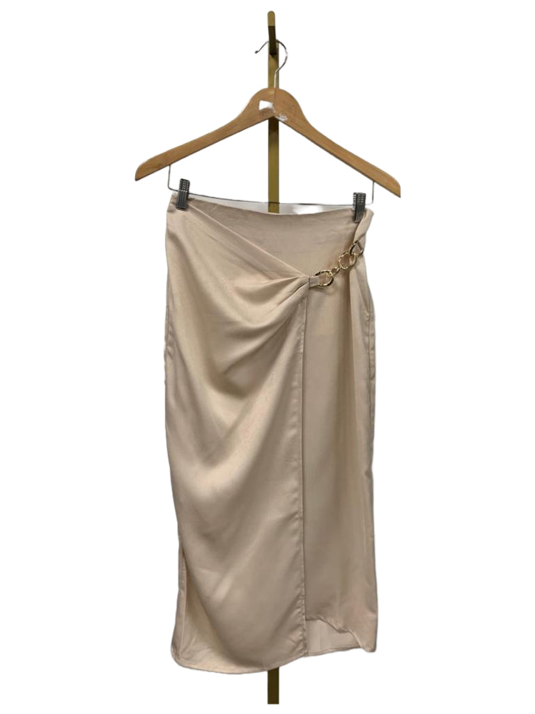 Skirt satin ketting gold 15095 Beige