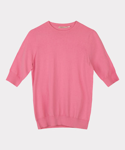 Sweater basic short SP22.07003 Pink