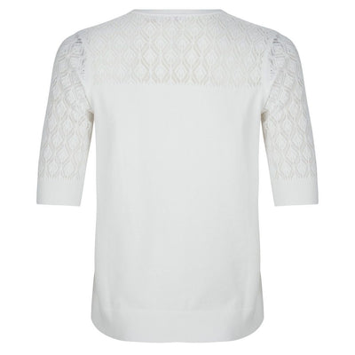 Sweater pointel  SP21.31001 Off-White