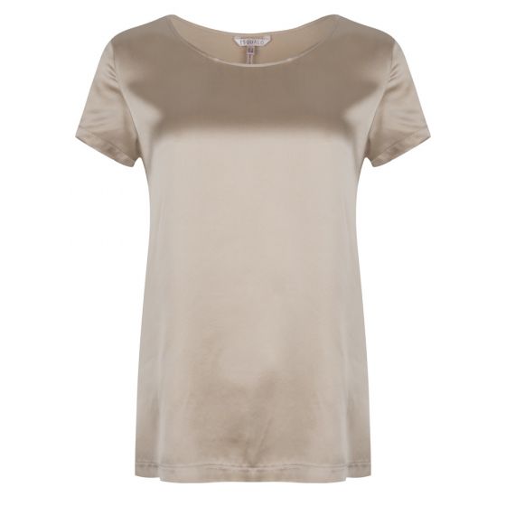 T-shirt silk  SP21.33000 Sand