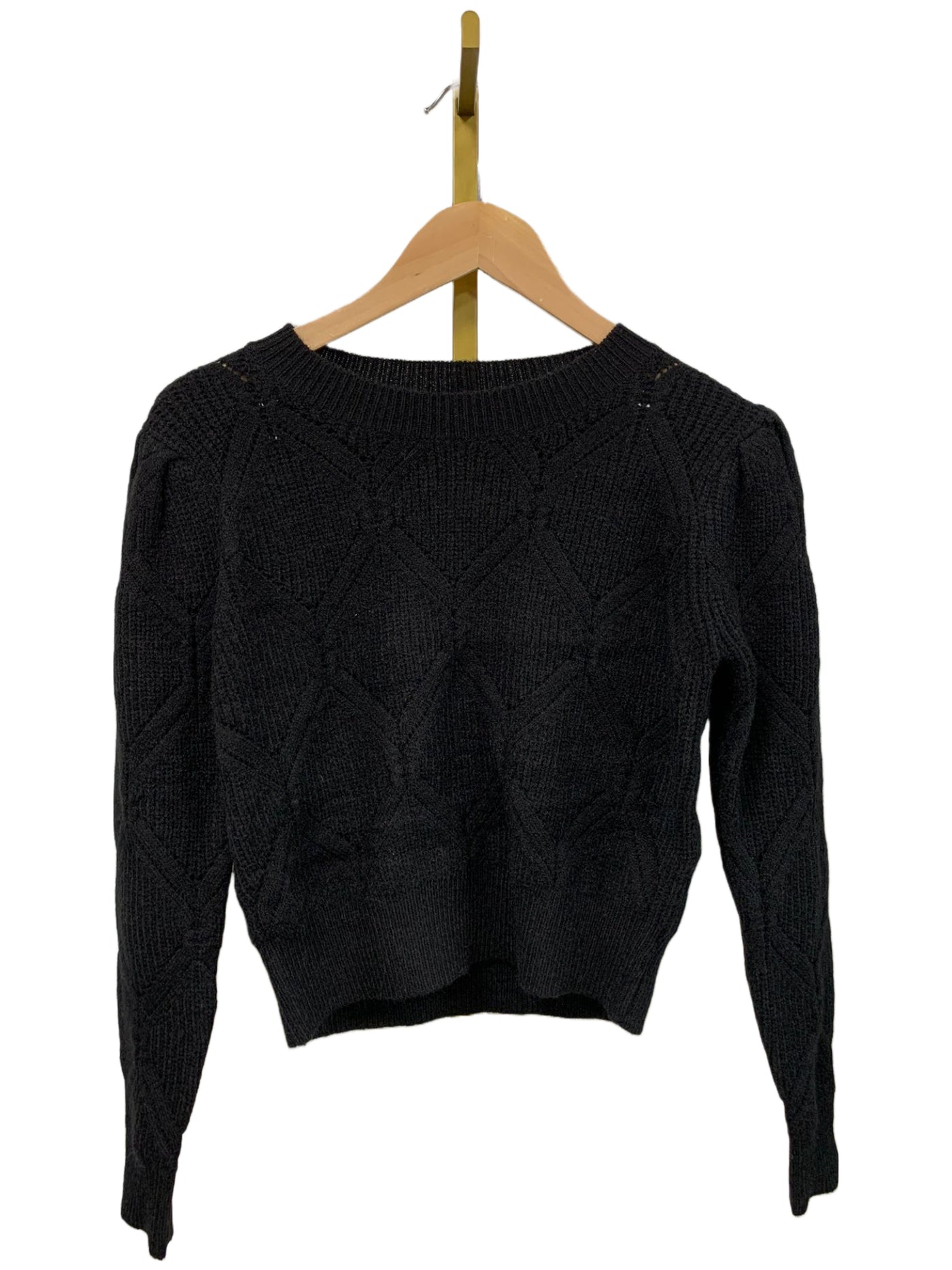 Trui gebreid  YX008 Black